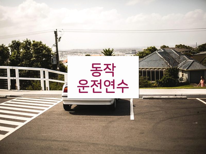 동작운전연수 후기