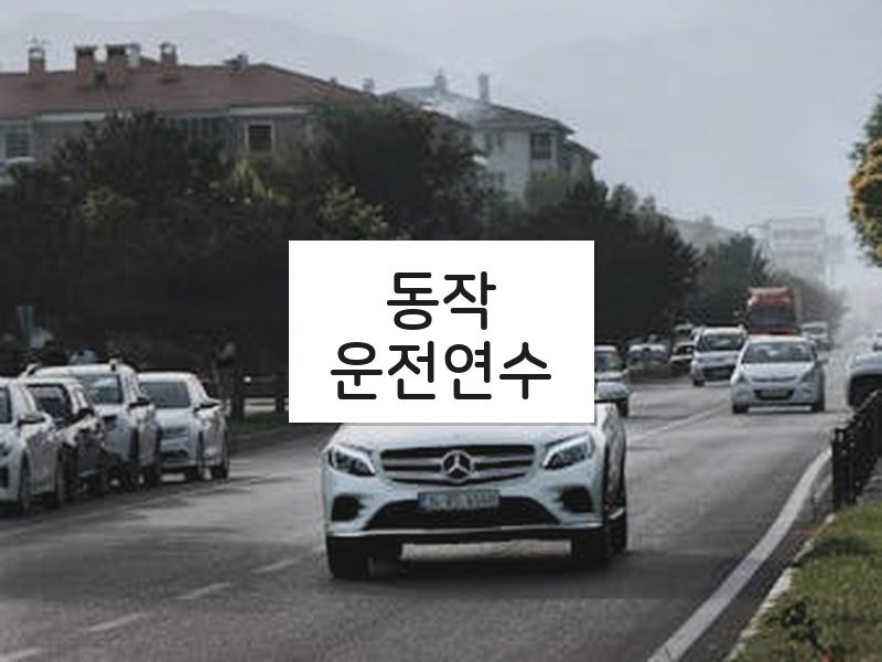 동작운전연수 후기