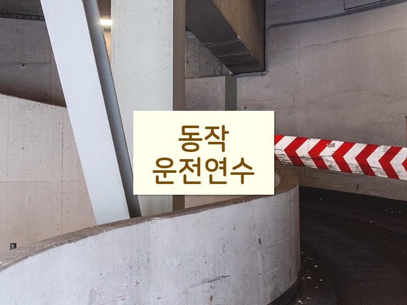 동작운전연수 후기