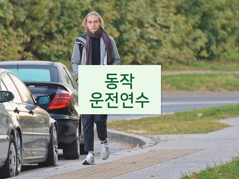 동작운전연수 후기