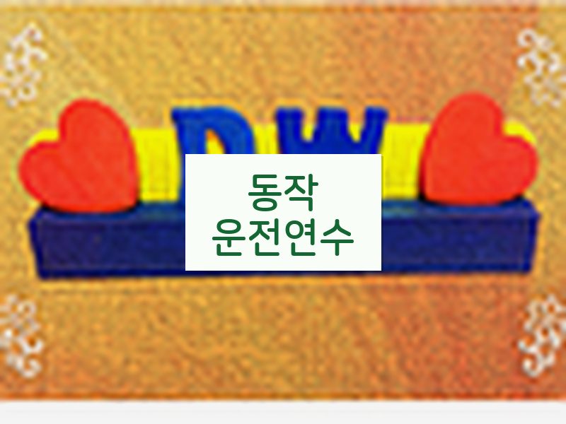 동작운전연수 후기