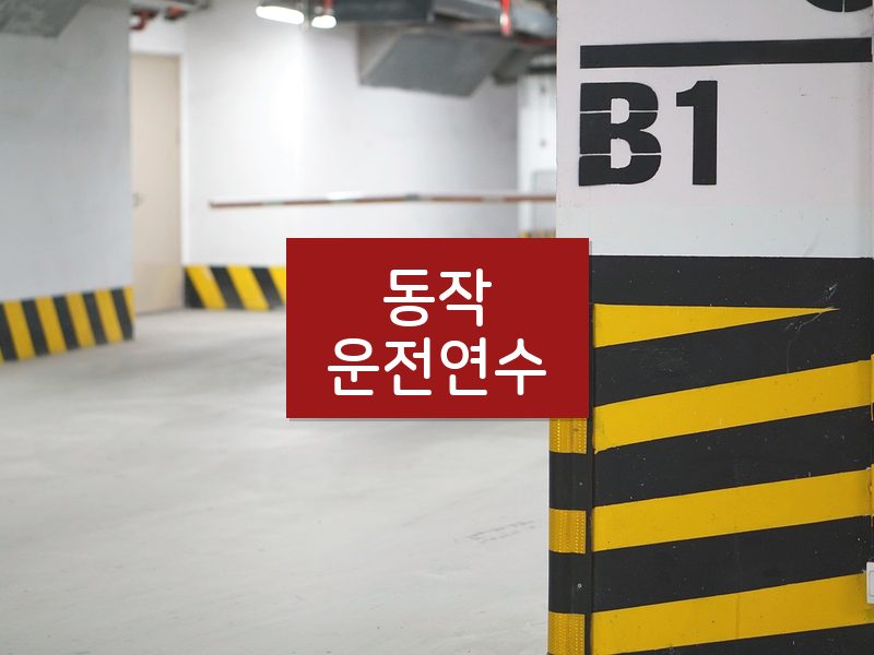 동작운전연수 후기