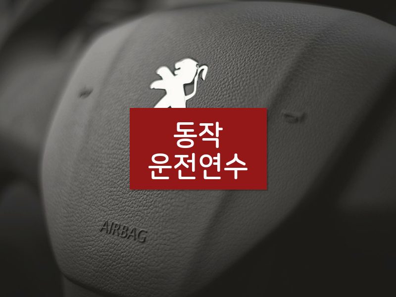 동작운전연수 후기