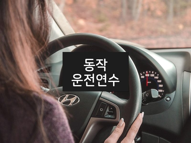 동작운전연수 후기
