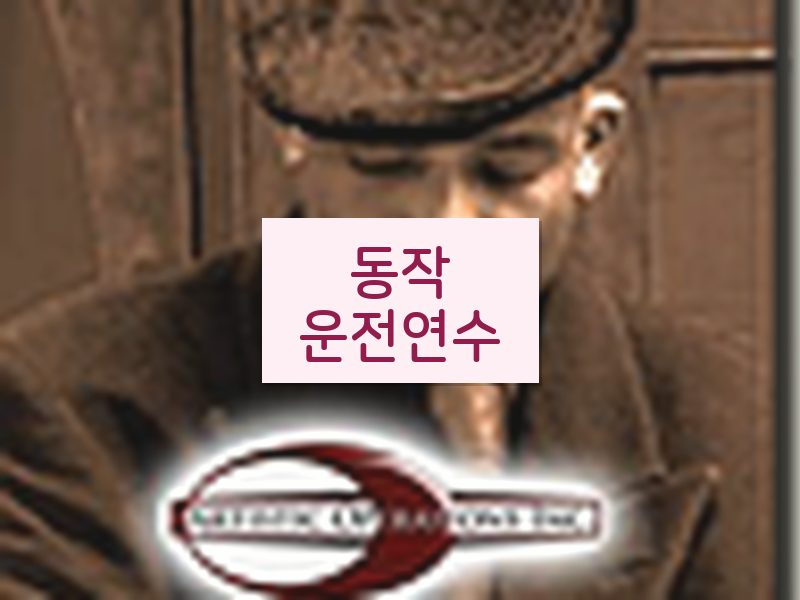 동작운전연수 후기