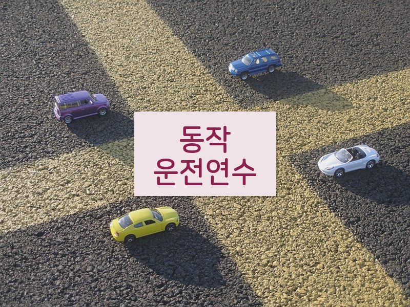 동작운전연수 후기