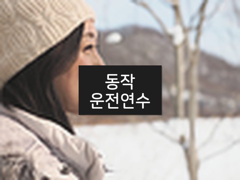 동작운전연수 후기