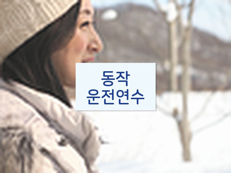 동작운전연수 후기
