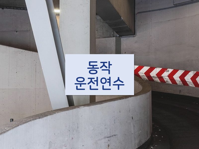 동작운전연수 후기