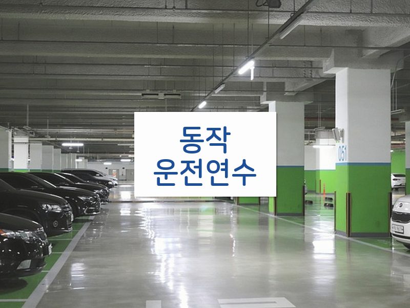 동작운전연수 후기