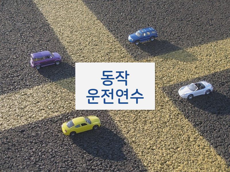 동작운전연수 후기