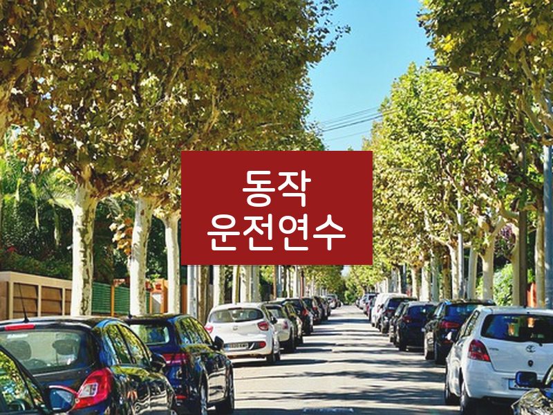 동작운전연수 후기