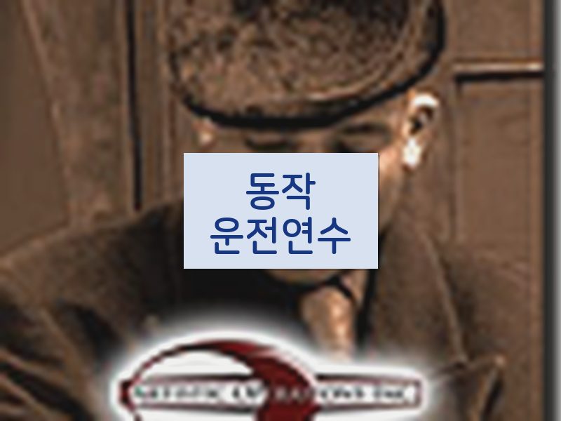 동작운전연수 후기