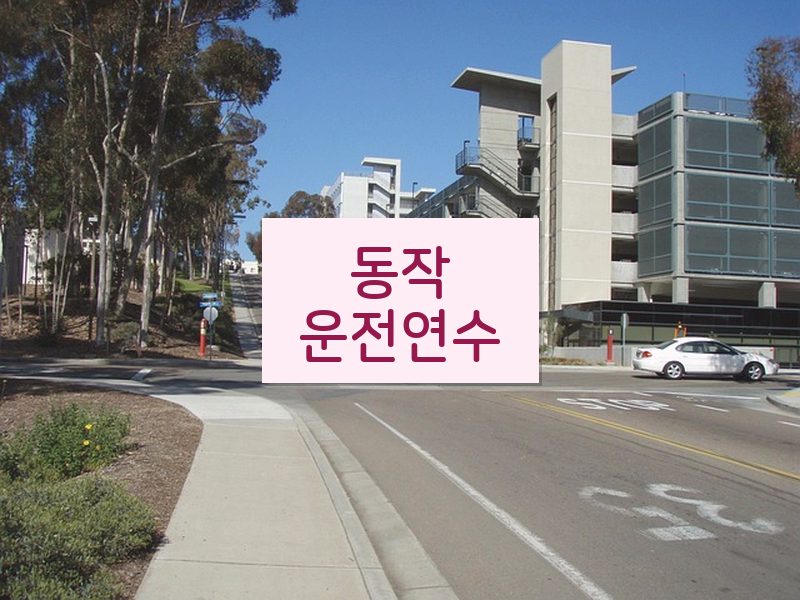 동작운전연수 후기