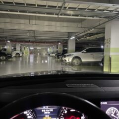 비 오는 날 운전 도전