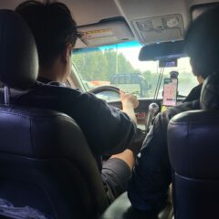 산길 운전은 어려워요